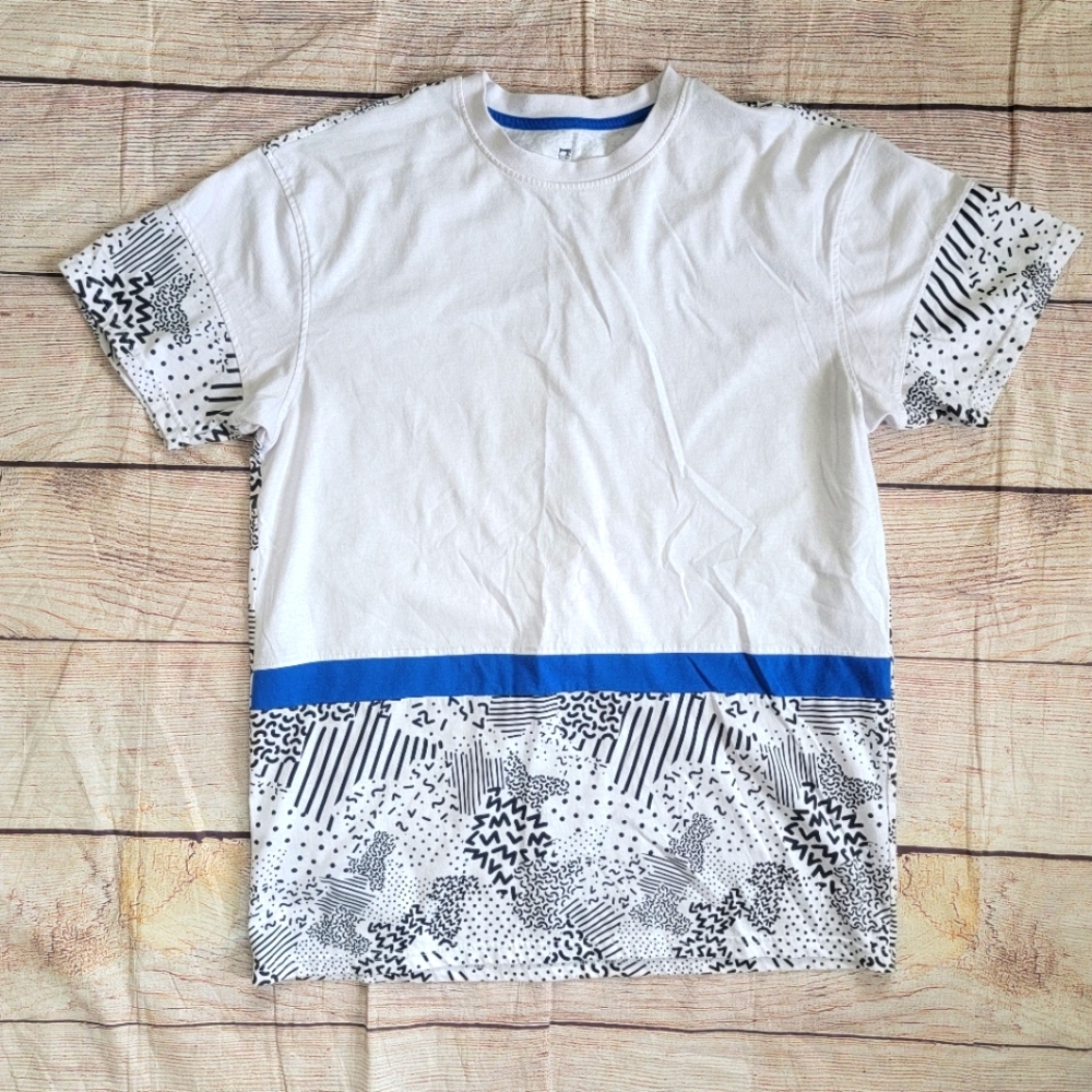 Bleecker & Mercer Retro 90s Color Block T-Shirt - image 1